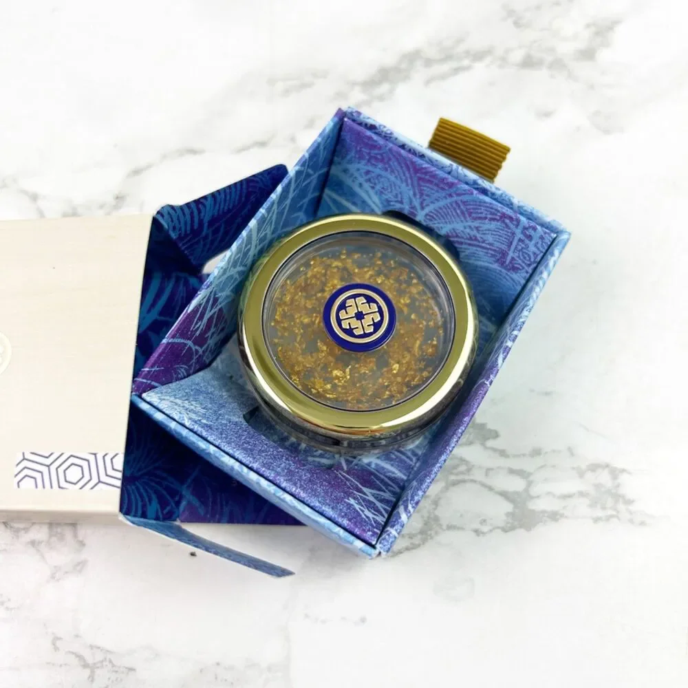 NIB Tatcha Camellia Gold Spun Moisturizing Lip Balm